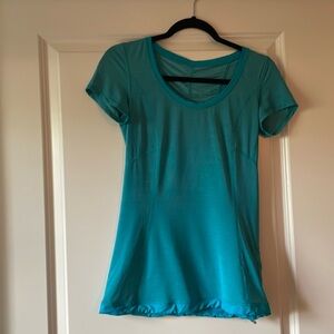 LULULEMON | sz 4 teal shirt